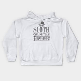 SLOTH CYCLING TEAM Kids Hoodie